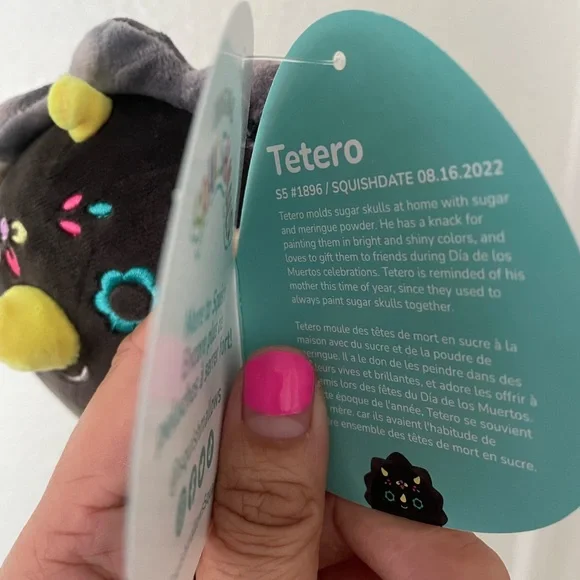 TETERO 5” NWT DOTD squishmallow - Picture 3 of 3